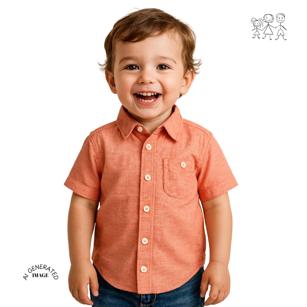 FIRST WAVE BOY'S DRESS SHIRT 2T